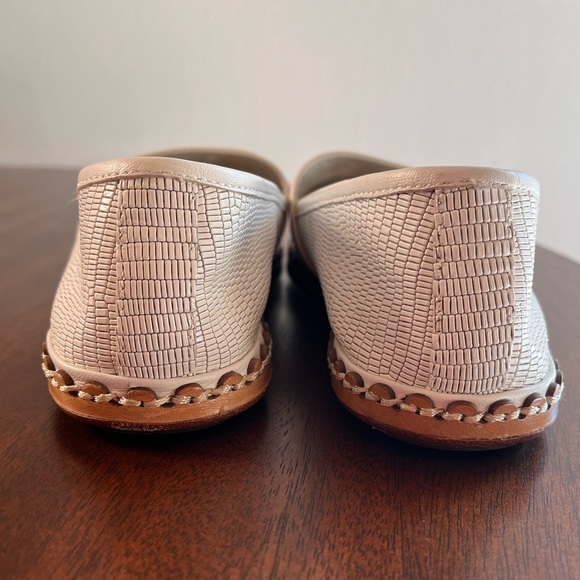 VIA SPIGA Caila Leather Embossed Flat Loafer - Picture 4 of 7